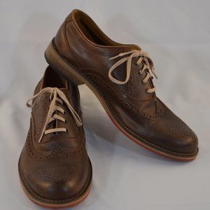Wolverine 1883 Brogue Wingtip Brown Oxfords 10M